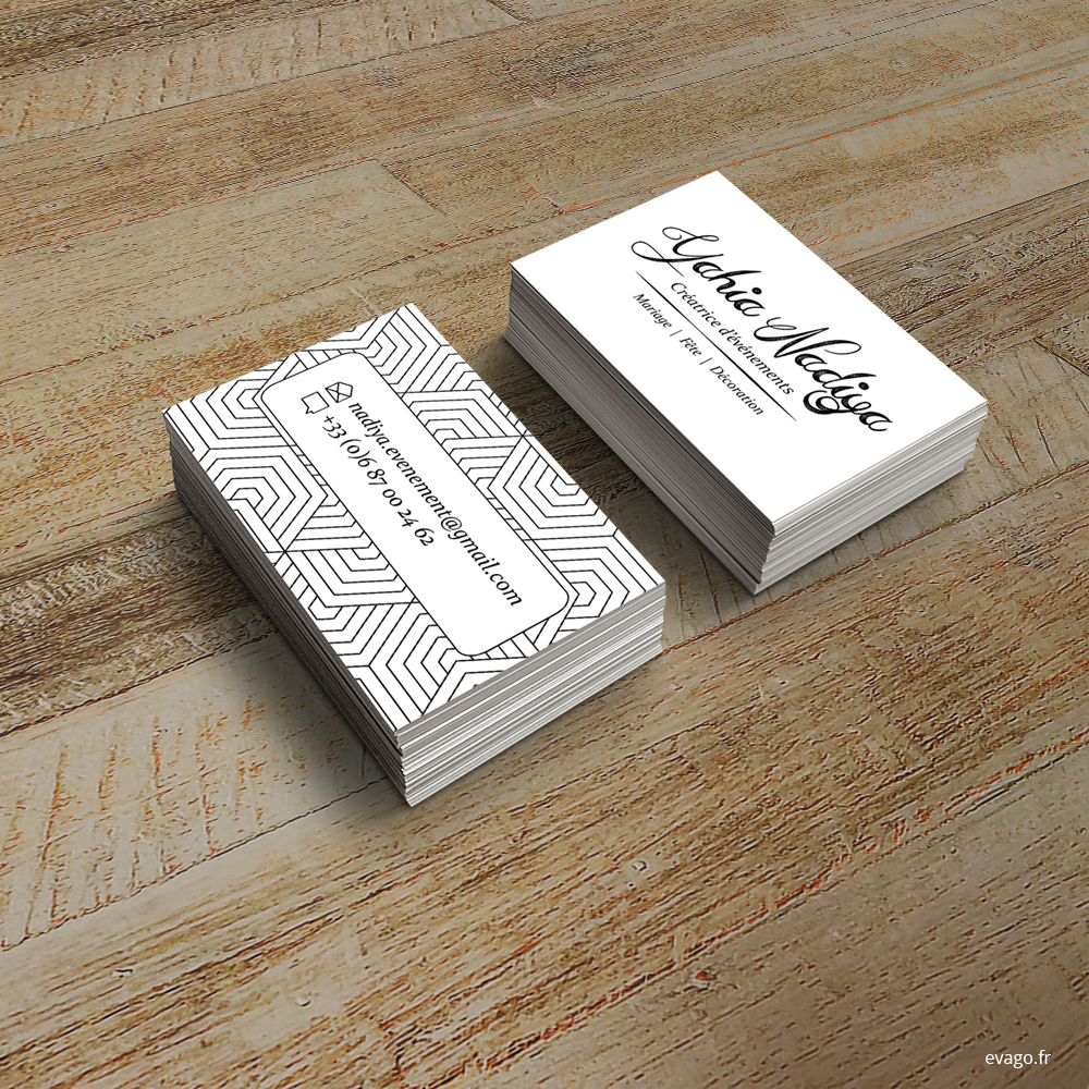 evago.fr Eva Goaoc Mulhouse Print Design Graphiste Création de cartes de visite Business cards